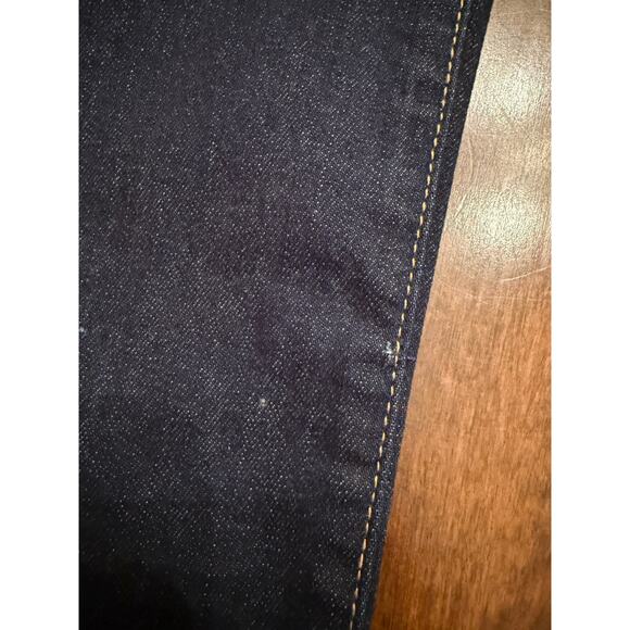 Blank NYC Women's Dark Wash The Varick Kick Flare Crop Denim Jean Size 25 - Picture 6 of 13